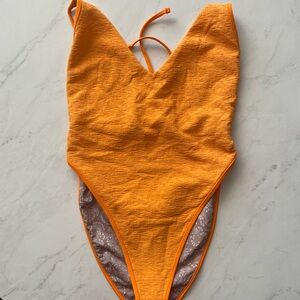 FP Beach (Orange) Amber One-Piece Swim Size XL